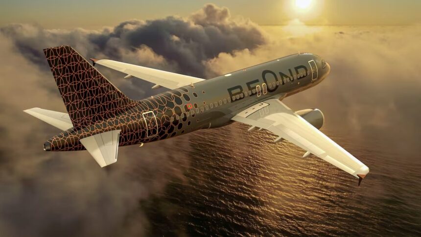 Καμπίνα αεροσκάφους BeOnd με θέσεις business class