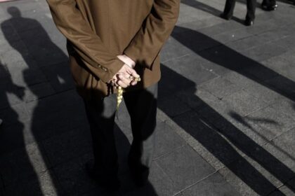 Συγκέντρωση συνταξιούχων πλατεία Συντάγματος Αθήνα