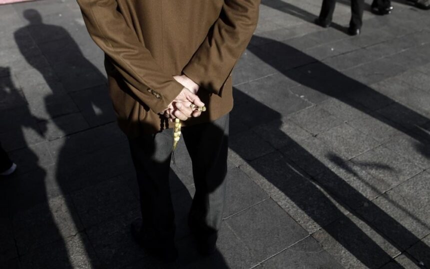 Συγκέντρωση συνταξιούχων πλατεία Συντάγματος Αθήνα