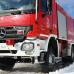 Διάσωση αυτοκινήτου Ψηλορείτη πάγος ορεινή περιοχή