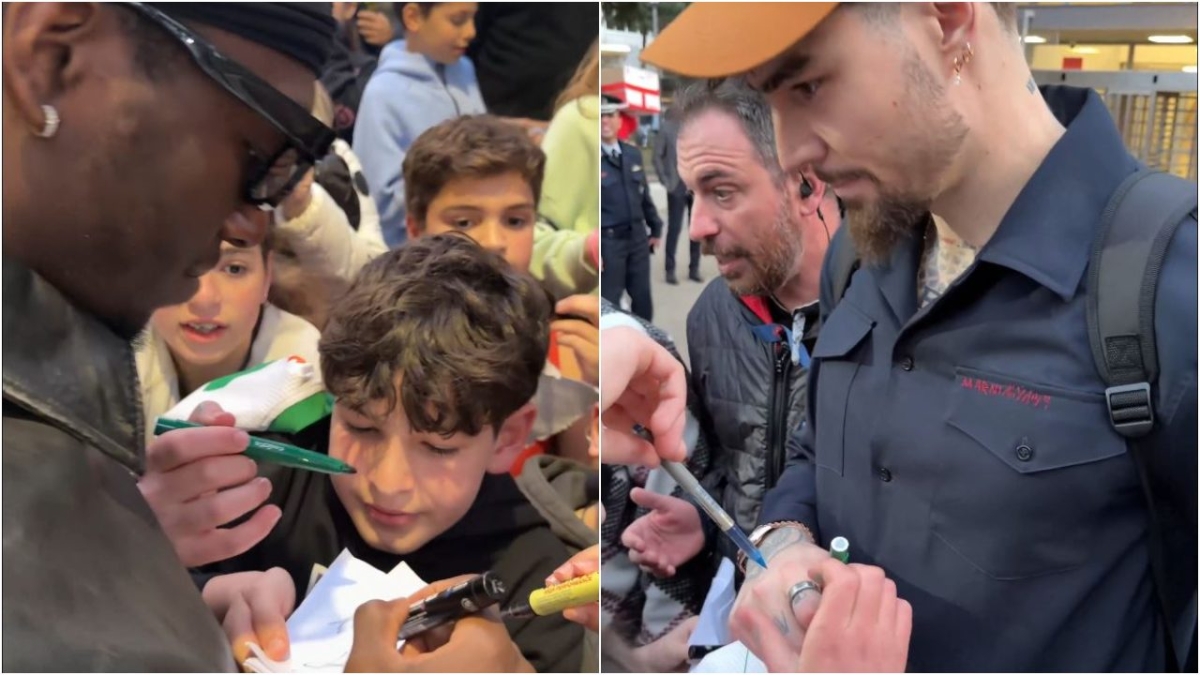 Παναθηναϊκός παίκτες υπογραφή αυτόγραφα παιδιών