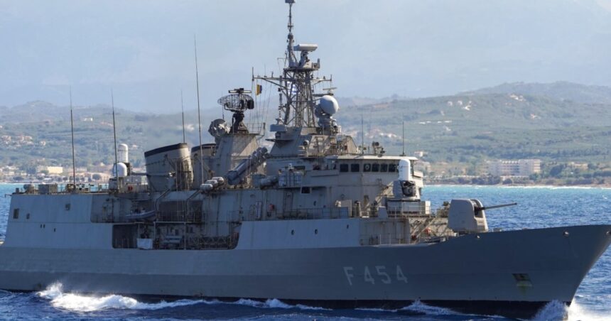 Φρεγάτα Ψαρά άμυνα drone Ερυθρά Θάλασσα