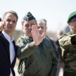 Κυριάκος Μητσοτάκης προσυνέδριο Λάρισα αεροπορική βάση