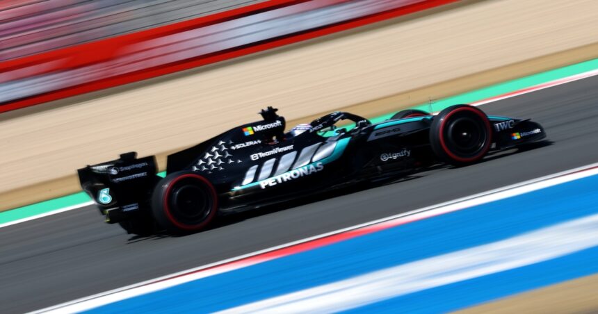 Τζορτζ Ράσελ Mercedes F1 Ιαπωνία FP1 Σουζούκα