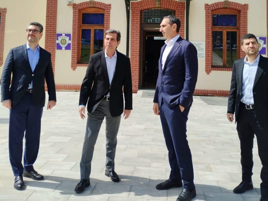 Κύπριος υπουργός επίσκεψη Πολεμικό Μουσείο Θεσσαλονίκης