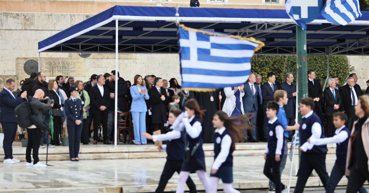 Παρέλαση 25ης Μαρτίου μαθητών Σύνταγμα Αθήνα