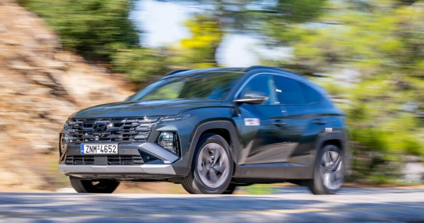 Hyundai Tucson 5η γενιά πρωτότυπο δοκιμών