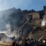 Ρωσία επίθεση πυραύλους Κίεβο ζημιές