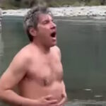 Γιάννης Στάνκογλου βουτιά ποταμού Βοϊδομάτης Ιωάννινα