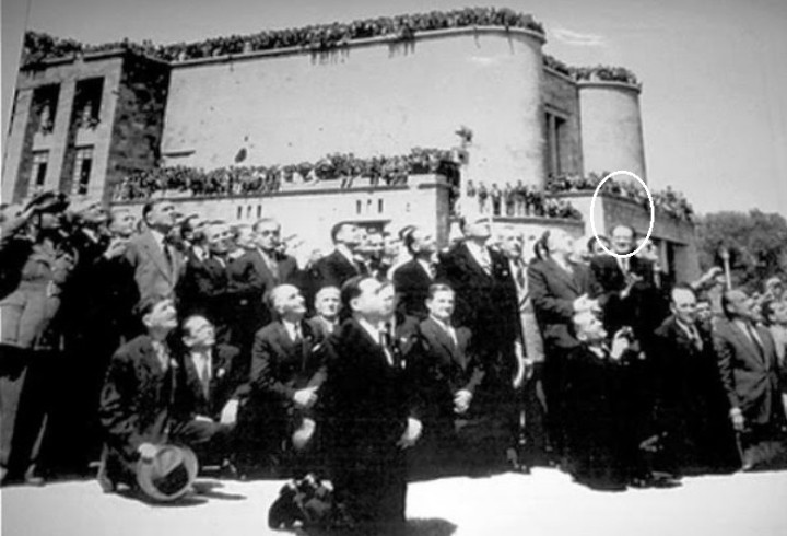 Τελετή ενσωμάτωσης Δωδεκανήσων 1947 Ρόδος