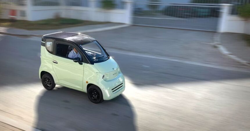 Bako Bee ηλιακό ηλεκτρικό αυτοκίνητο Τυνησία