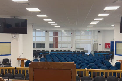 Δίκη Τεμπών αίθουσα Γαιόπολις Λάρισας