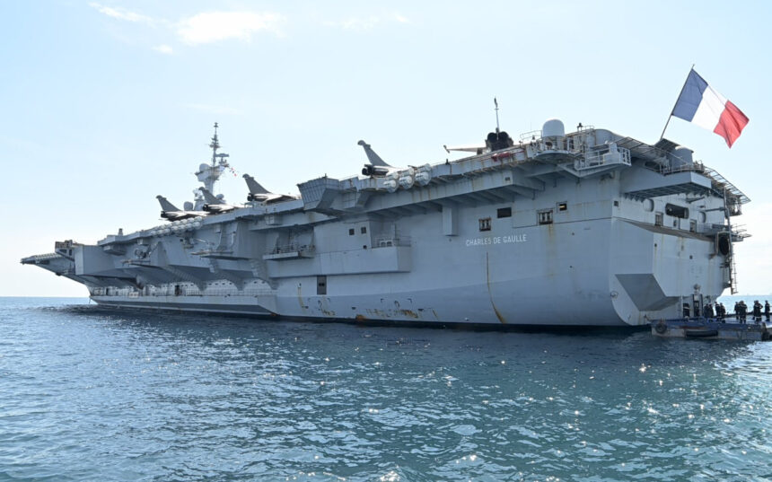 Αεροπλανοφόρο Σαρλ ντε Γκολ θέση GPS Strava