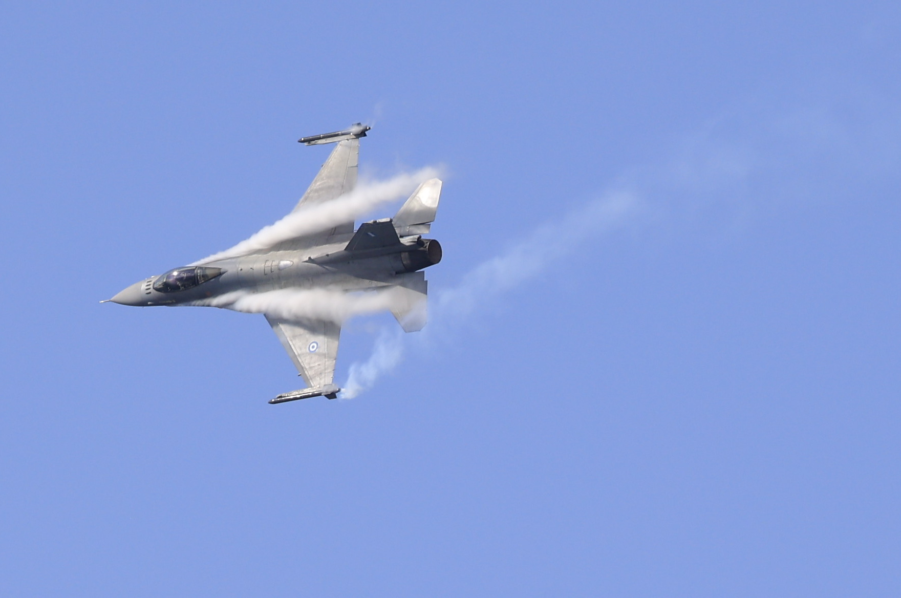 Δοκιμαστικές πτήσεις μαχητικών αεροσκαφών Αττική 25 Μαρτίου