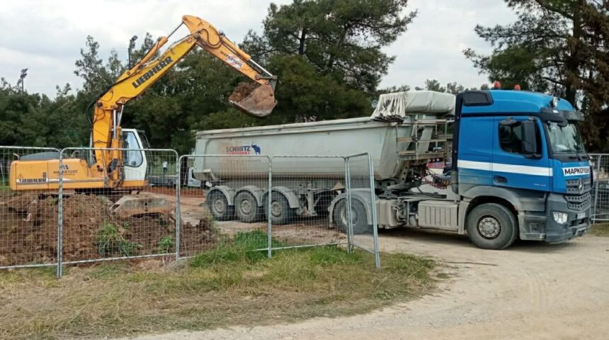 Εργασίες κατασκευής Πολιτιστικό Κέντρο Ταγαράδων Θεσσαλονίκη