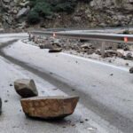 Κατολισθήσεις Κάρπαθος δρόμος Σπόα Όλυμπος