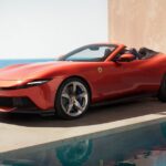 Ferrari Amalfi Spider supercar καμπριό με υφασμάτινη οροφή