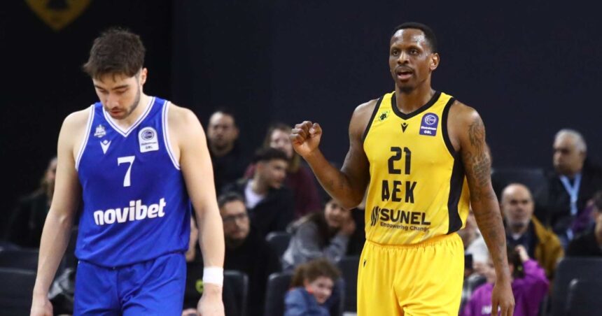 Τζέιμς Νάναλι ΑΕΚ MVP αγωνιστικής