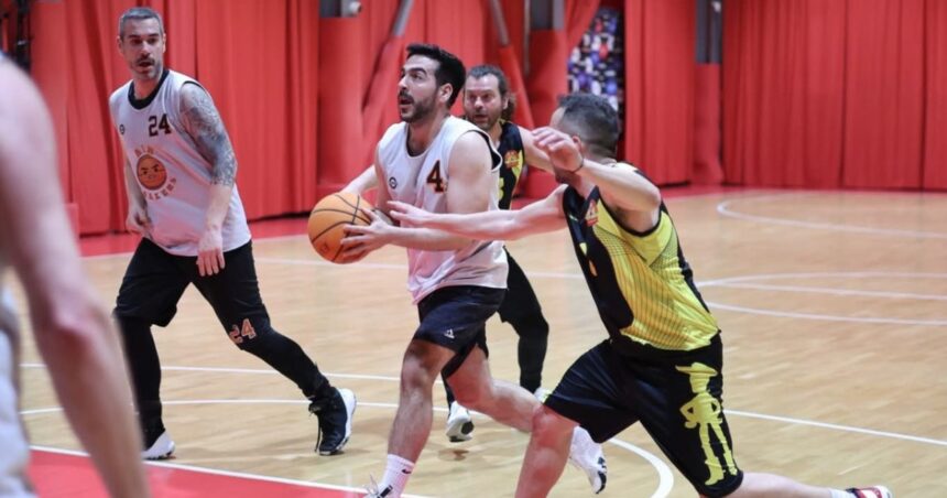 Basketaki Salonica προημιτελικά παίκτες αγώνας