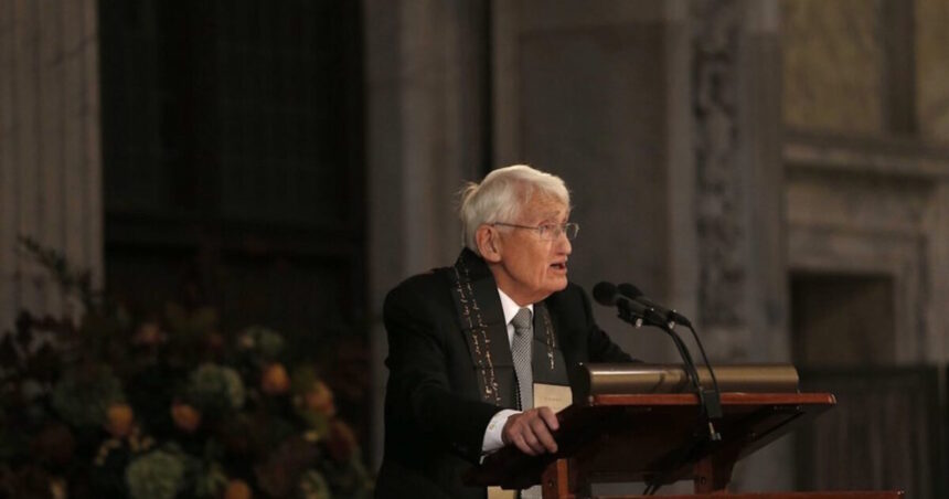 Γιούργκεν Χάμπερμας φιλόσοφος θεωρία δημόσιας σφαίρας