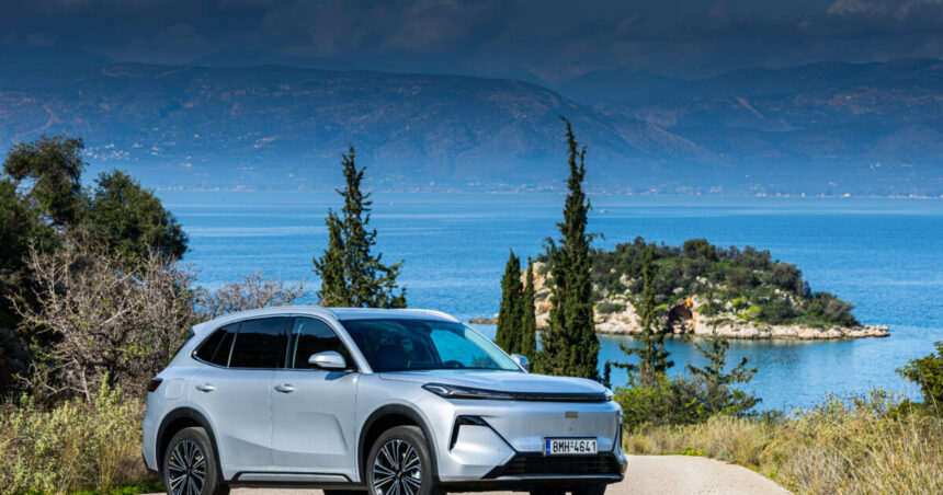 Geely STARRAY EM-i plug-in hybrid SUV εξωτερική όψη