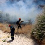 έλεγχος πυροσβεστικής καύση χόρτων περιβάλλον