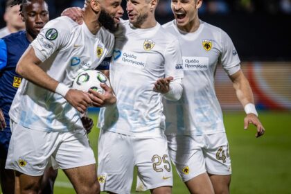 ΑΕΚ Τσέλιε Conference League Βάργκα γκολ