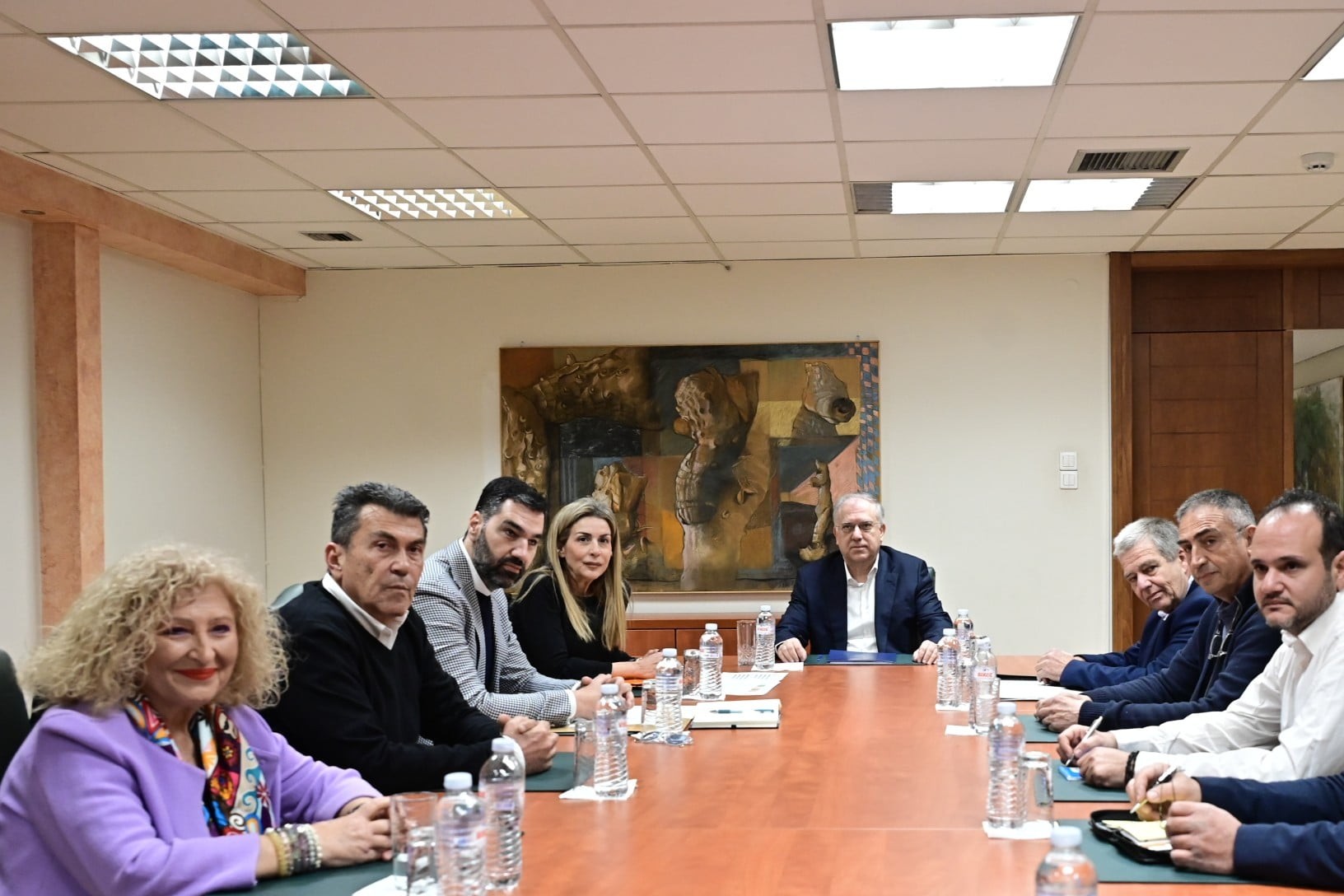 Υπουργός Θεοδωρικάκος συνάντηση βενζινοπώλες