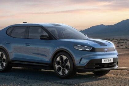 Ford Capri Collection ηλεκτρικό αυτοκίνητο Tribute Blue