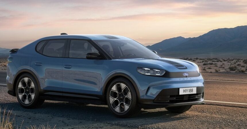 Ford Capri Collection ηλεκτρικό αυτοκίνητο Tribute Blue