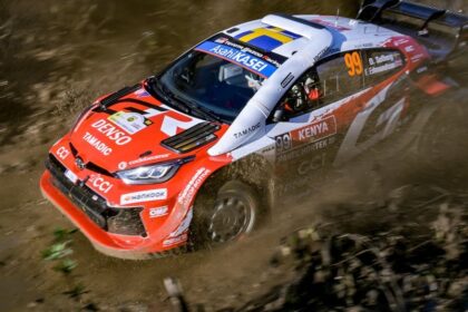 Oliver Solberg Ράλι Σαφάρι WRC Κένυα λάσπος