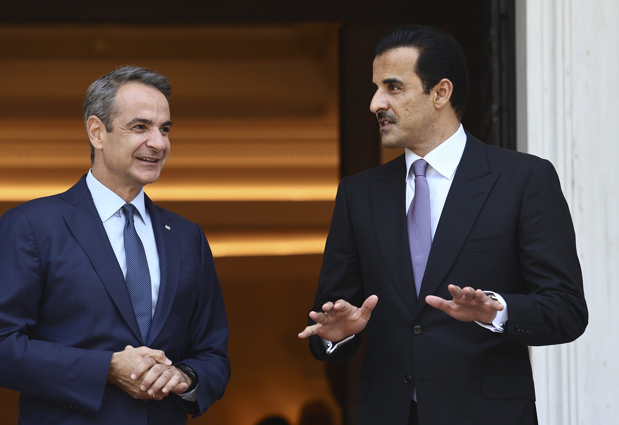 Μητσοτάκης διπλωματία Εμίρη Κατάρ Μέση Ανατολή