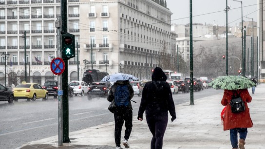 Καταιγίδες και βροχές Αττική Τετάρτη