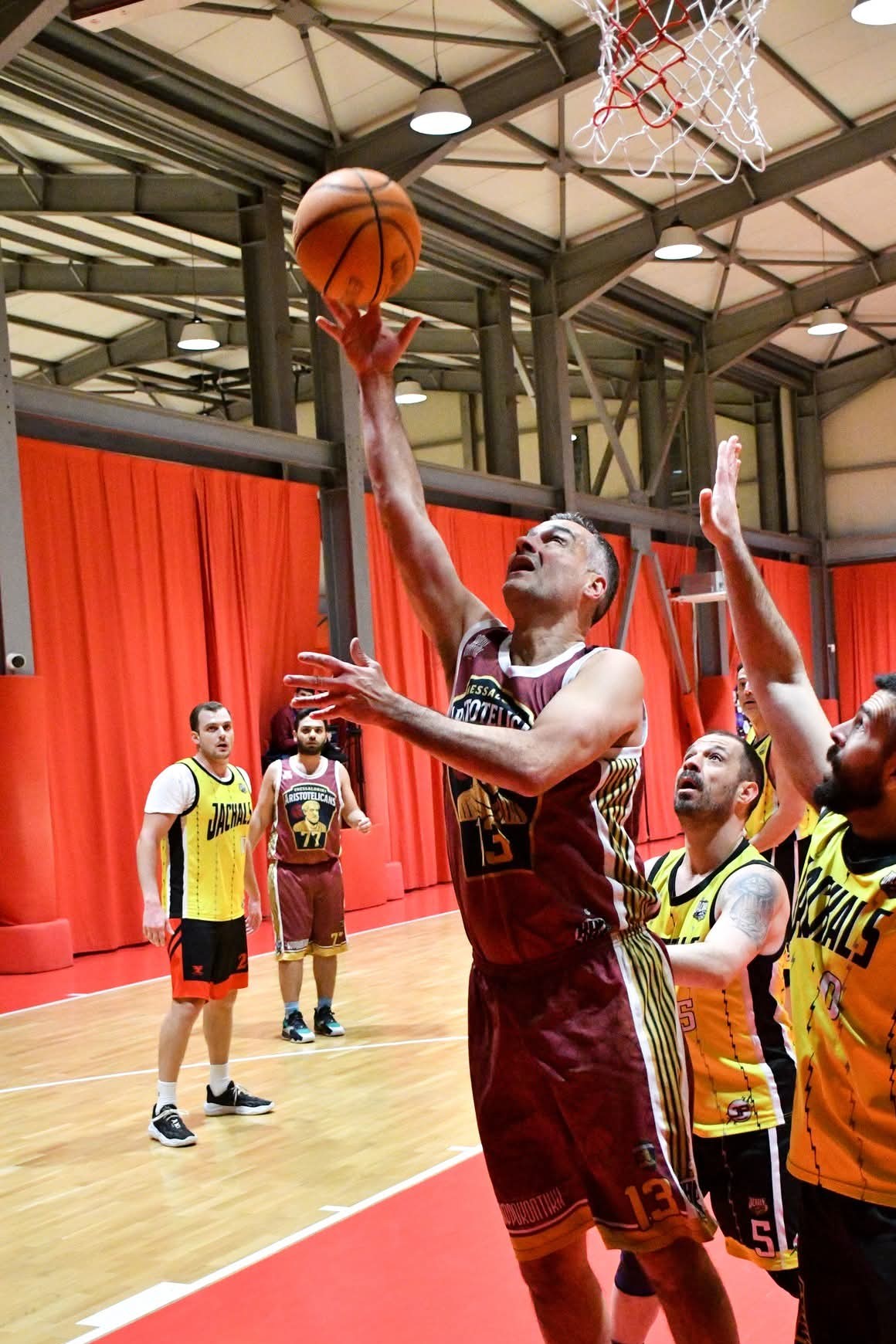 Basketaki Salonica προημιτελικά παίκτες αγώνας