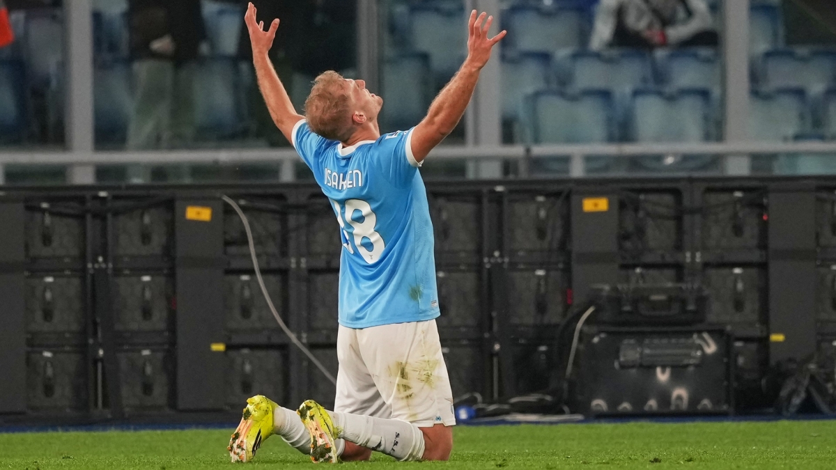 Ίσακσεν Λάτσιο σκόρ Μίλαν Serie A