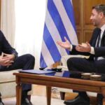 Κυριάκος Μητσοτάκης Νίκος Ανδρουλάκης στη Βουλή