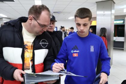 Εθνική Ελλάδος αφιξη Βουδαπέστη φιλικό Ουγγαρία