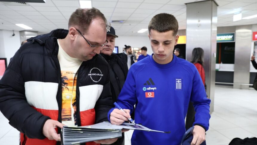 Εθνική Ελλάδος αφιξη Βουδαπέστη φιλικό Ουγγαρία