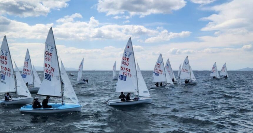 Αγώνας ιστιοπλοΐας πανελλήνια πρόκριση εθνική ομάδα