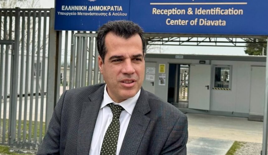 Δομή μετανάστευσης Διαβατά Θεσσαλονίκης κέντρο υποδοχής