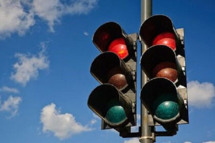 Κόμβος σηματοδοτών Αγίας Βαρβάρας Ρόδου εργασίες