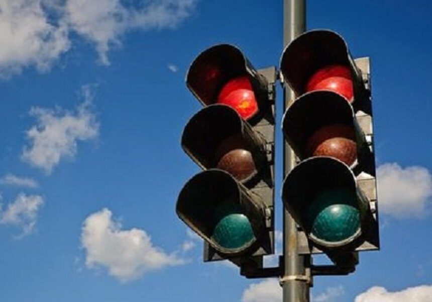 Κόμβος σηματοδοτών Αγίας Βαρβάρας Ρόδου εργασίες