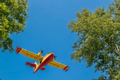 Πυρκαγιά δασική έκταση Μαυράτα Κεφαλονιάς πυροσβέστες