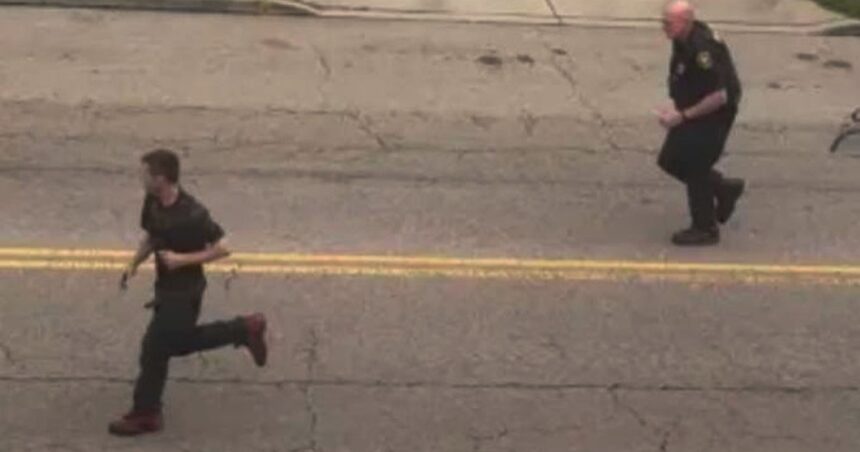 αστυνομικός ποδηλάτης Σινσινάτι βίντεο viral