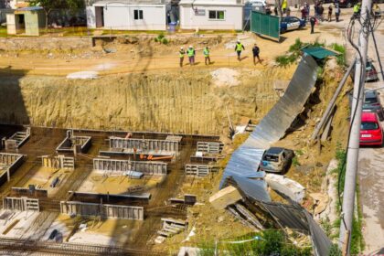 υποχώρηση εδάφους Τούμπα οπτικές ίνες