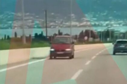 Ιόνια Οδός ανάποδα οδηγός 6,5 χλμ