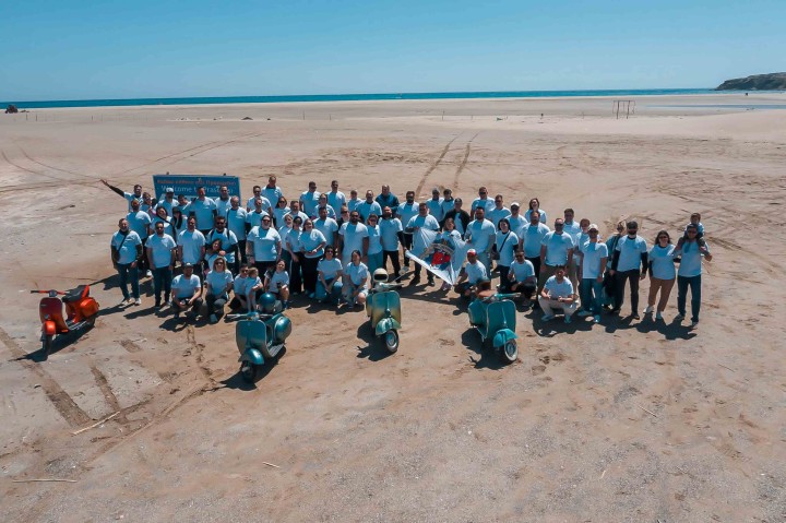 Giro di Rodi Vespa διαδρομή Ρόδος