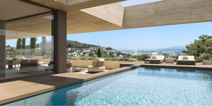 πολυτελείς κατοικίες Ελλάδα με θέα στη θάλασσα