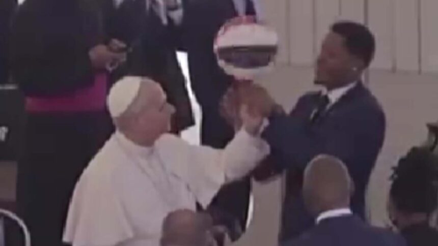 Harlem Globetrotters Πάπας Λέων Βατικανό μπάλα