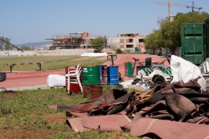 Άθλιες συνθήκες Αγίου Κοσμά διασυλλογικοί αγώνες Κ18